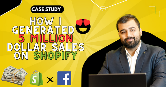 How We Generated $5 Million in Sales on Shopify: A Detailed Shopify Ecommerce Case Study