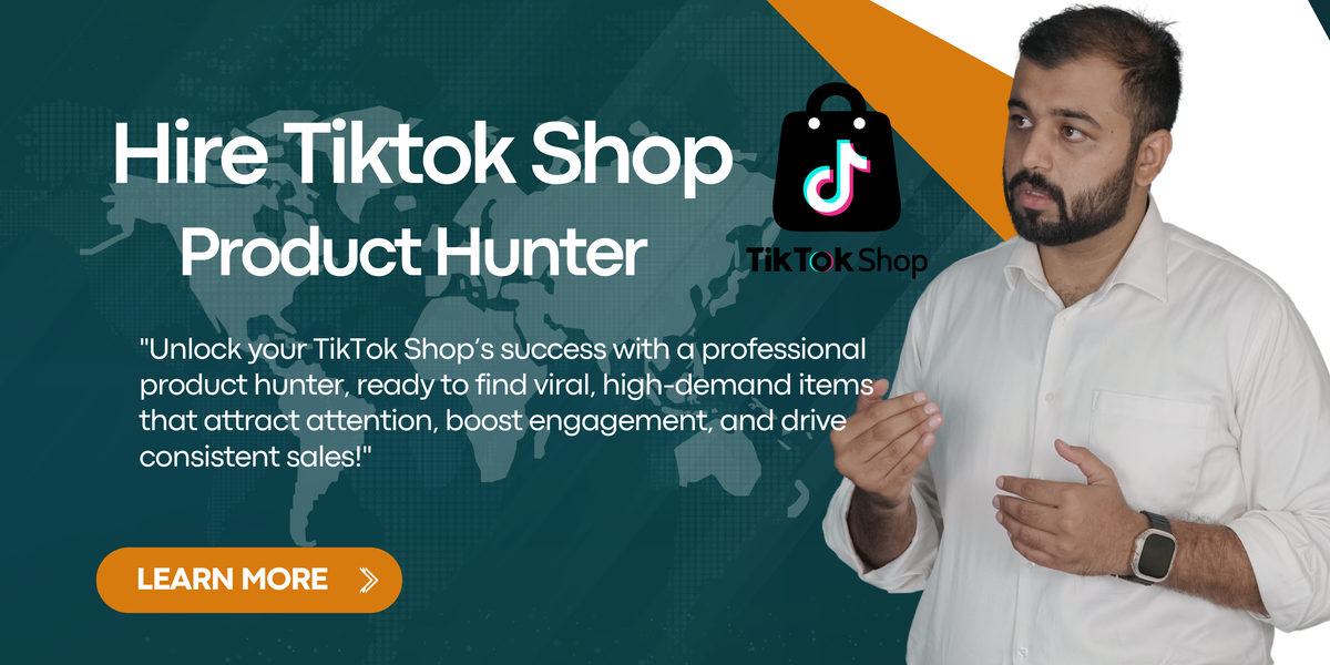 Hire Professional Tiktok Shop Product Hunter