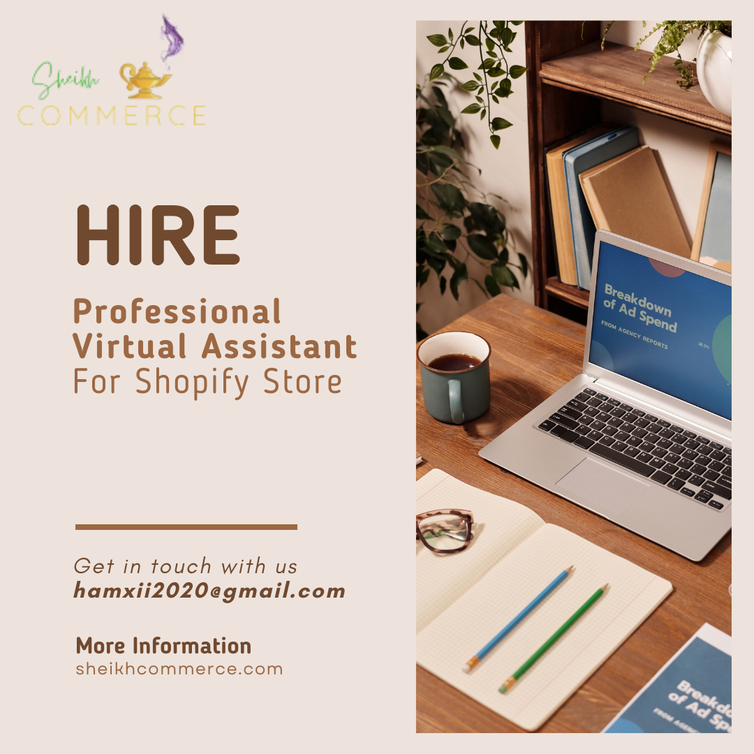 Hire Professional Shopify Virtual Assistant (VA)